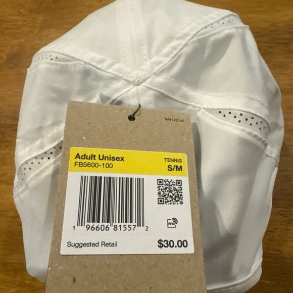 Nike Dri Fit Rafa Adjustable Tennis Club Cap Hat S/M Unisex FB5600 100 New Tags - Picture 4 of 7